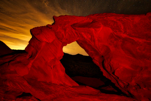 Arch Rock in Valley of Fire State Park