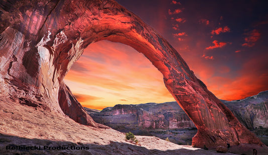 Corona Arch Moab Utah.