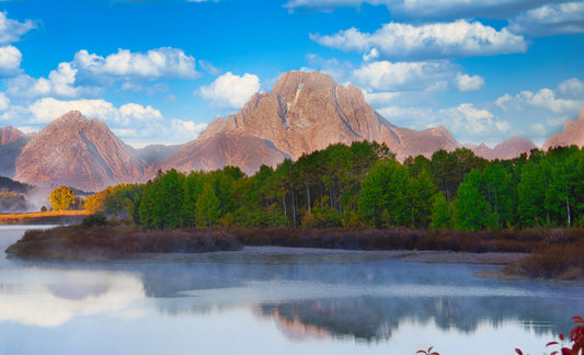 Oxbow Bend Reflection Grand Teton National Park