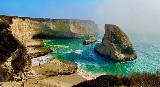 Shark Fin Cove. Davenport, CA